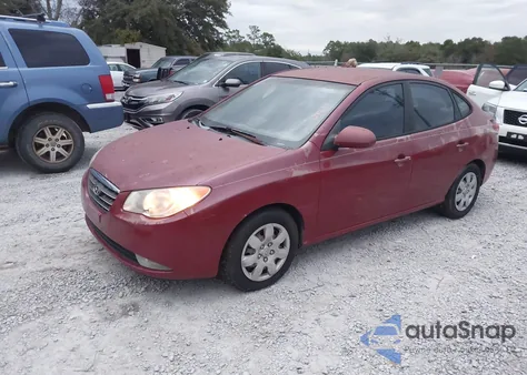 2007 Hyundai Elantra Gls/Limited/Se from USA, damaged, VIN KMHDU46D37U075720